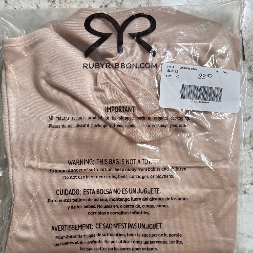 Ruby Ribbon Shapewear in Nude